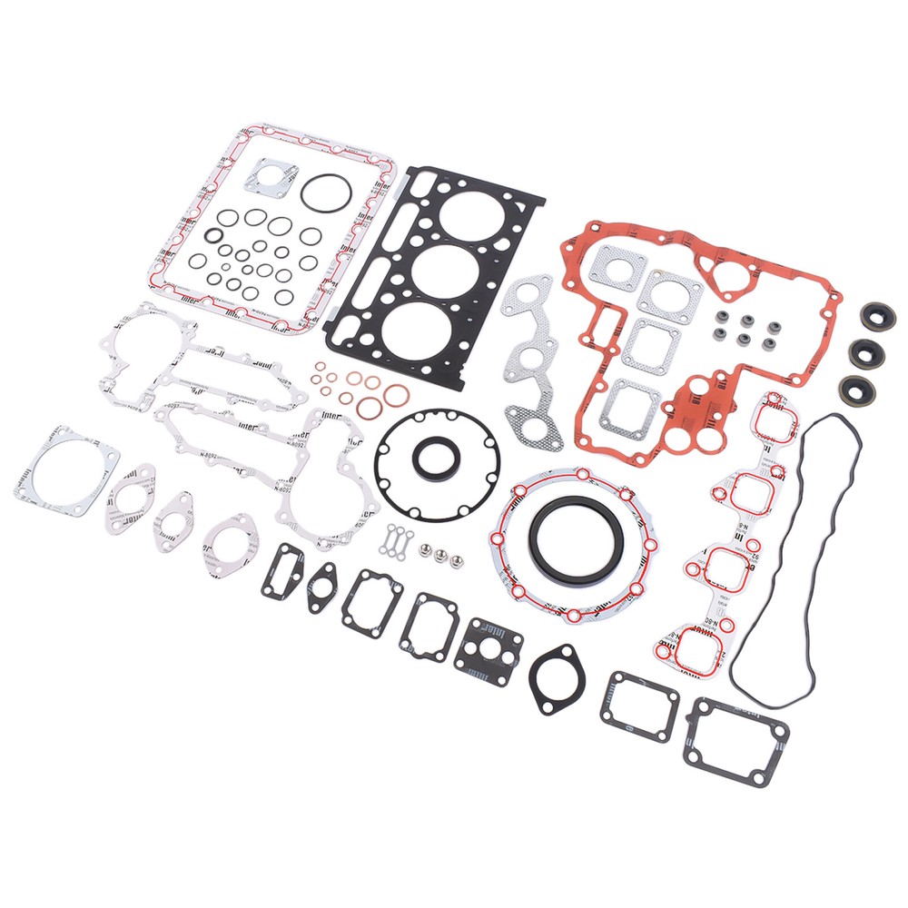 D1503 Engine Cylinder Head Gasket Set for Kubota KX91-3 L3400DT L3300F L3410DT
