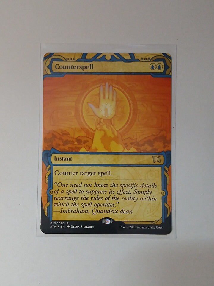 Counterspell - Foil Etched - Art Mint Strixhaven Mystical Archive MTG