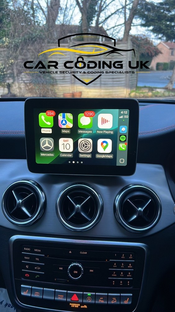 Mercedes A Class Apple CarPlay / Android Auto Activation | OFFICIAL SOFTWARE