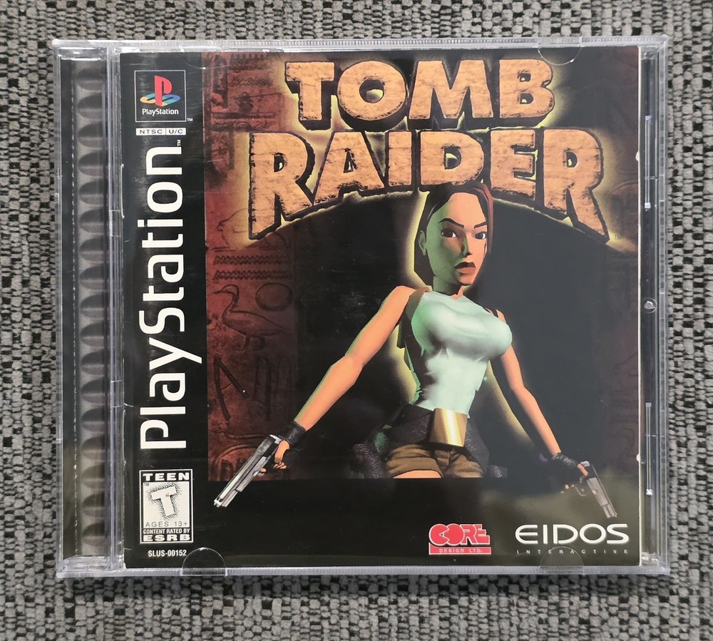 Tomb Raider (Sony PlayStation 1, 1996) PS1 Complete