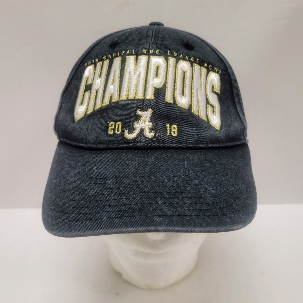 2018 Alabama Crimson Tide Hat Nike Cotton Bowl Champions Locker Room Cap Strap