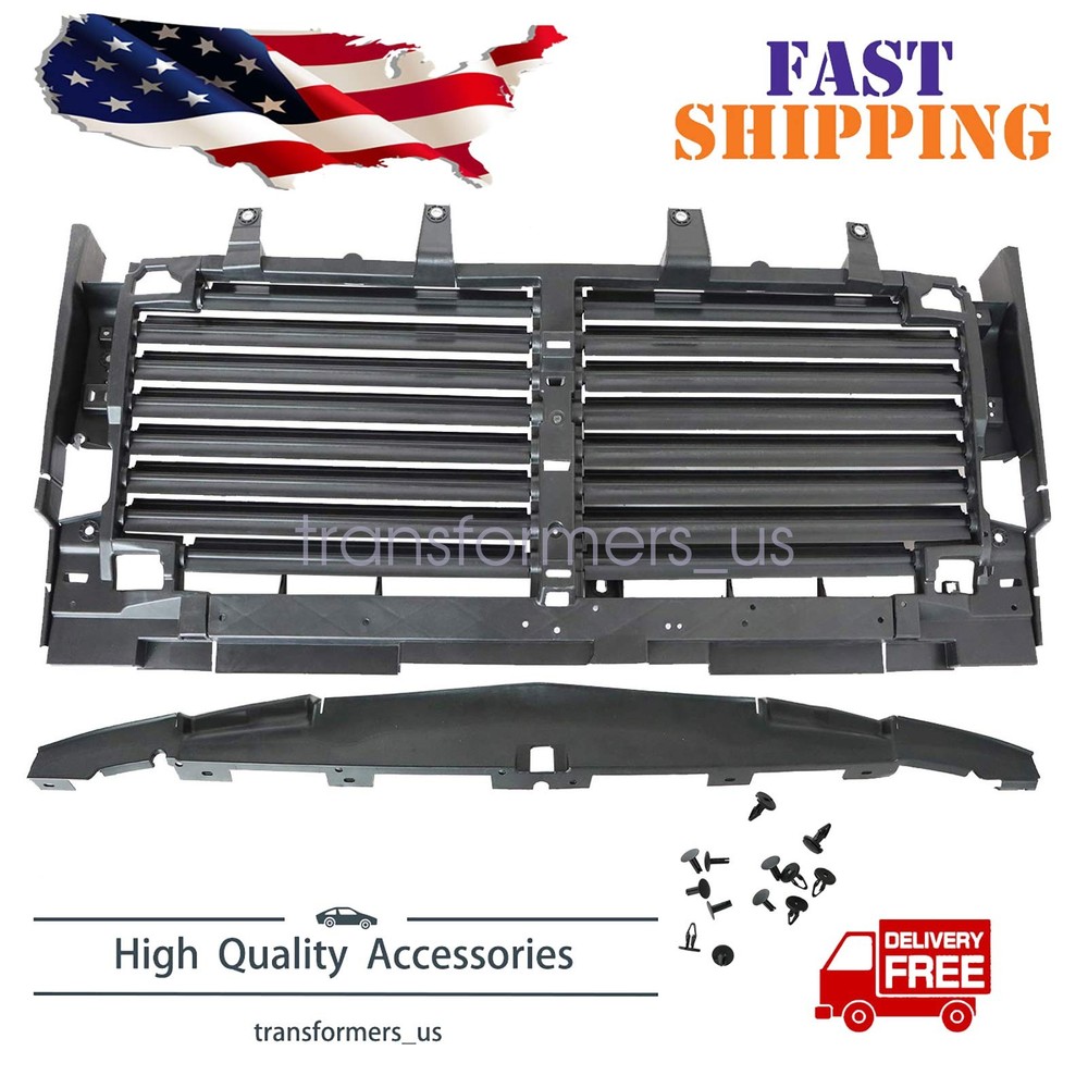 For Chevrolet Silverado 1500 2019-2023 Front Radiator Active Grille Shutter New
