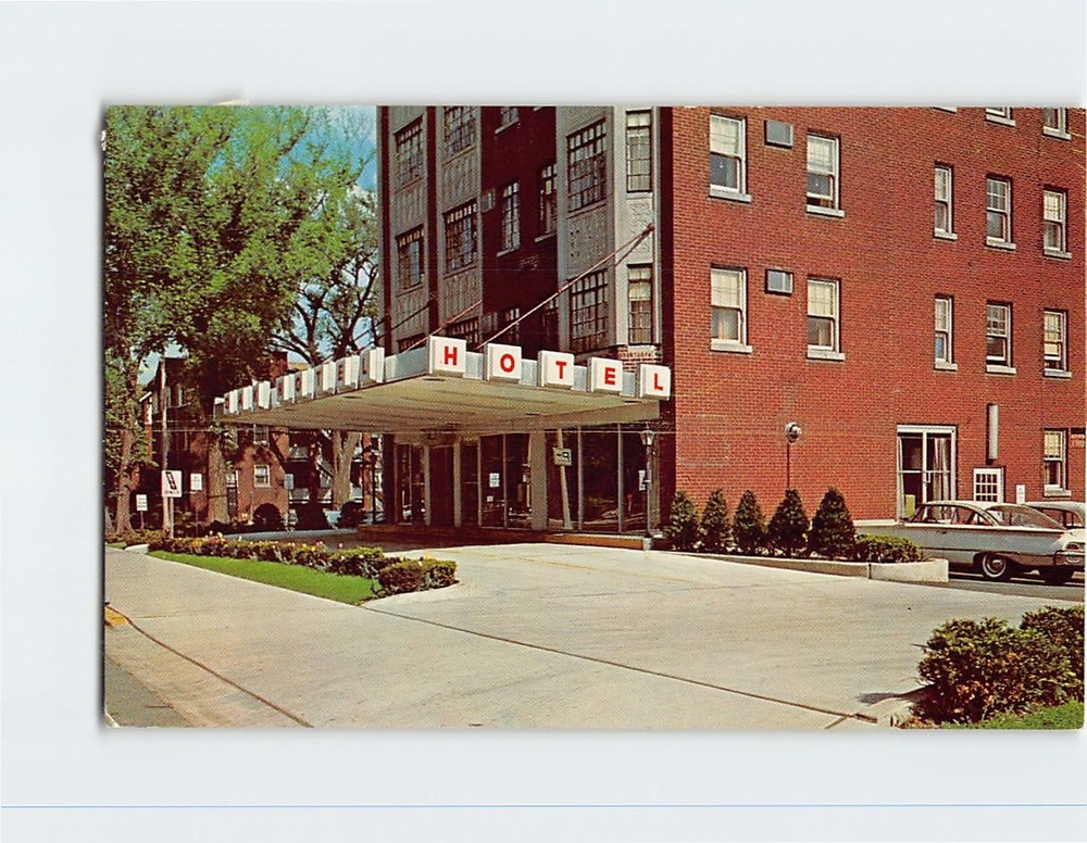 Postcard Oak Hotel & Apartments Oak Park Illinois USA