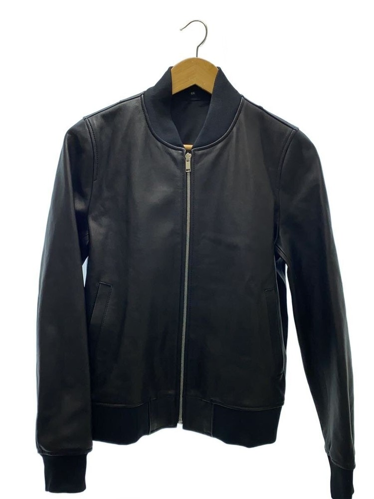 Leather Jacket Blouson/-/Sheep Leather/Blk/ 3499