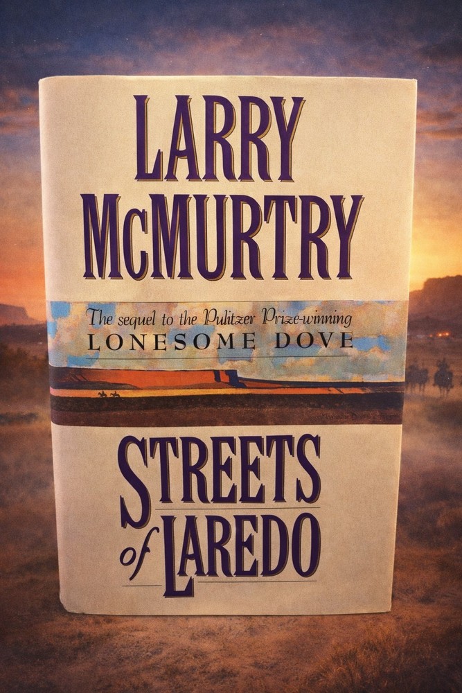 Streets of Laredo Larry McMurtry First Edition HC DJ VG 1993 Lonesome Dove