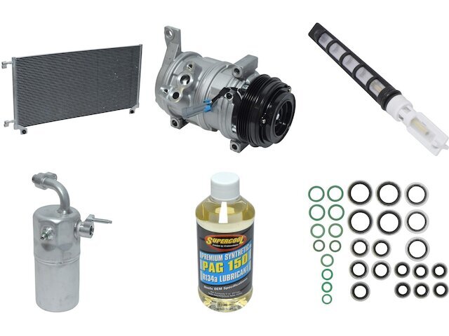 UAC A/C Compressor Kit for 2002-2004 Chevy Silverado 2500 69DYDQ