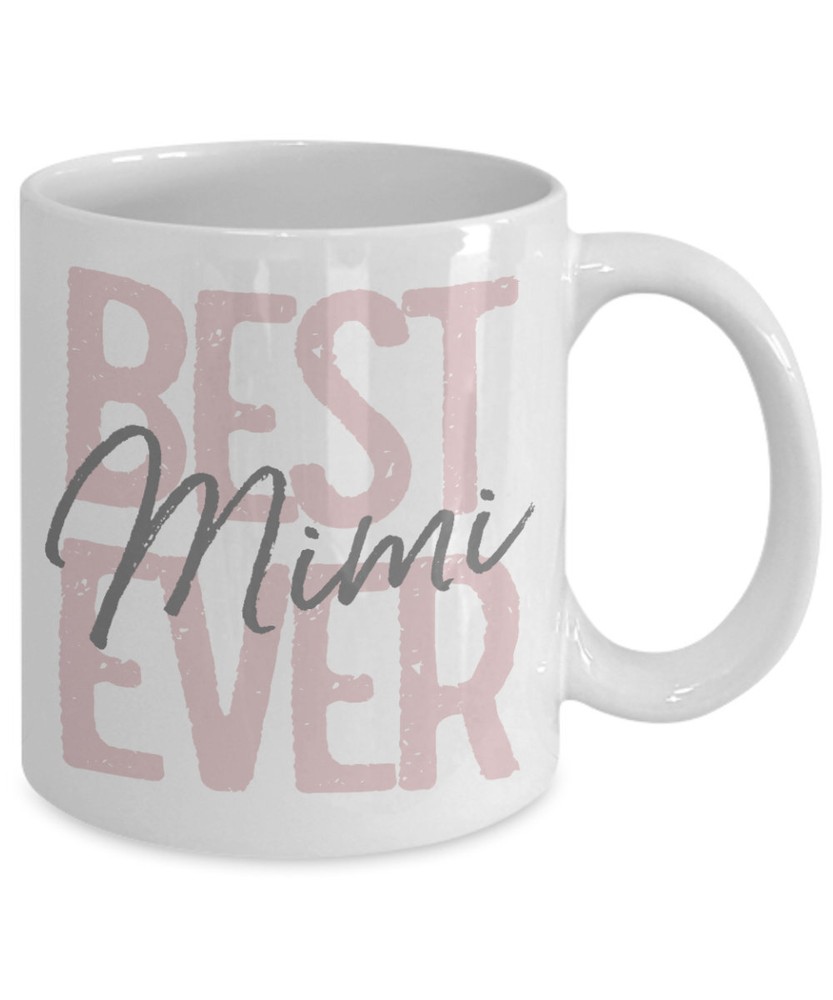 Personalized Mimi Coffee Mug for Mother's Day or Grandparents Day Gift