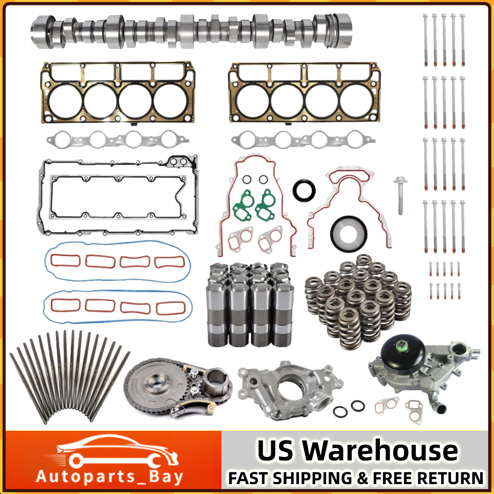 Stage 2 Camshaft Lifters Water Oil Pumps Kit for LS1 4.8 5.3 6.0 6.2 LS Engines