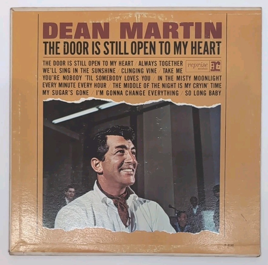 Dean Martin The Door Is Still Open To My Heart Vinyl Record LP 1964 R-6140