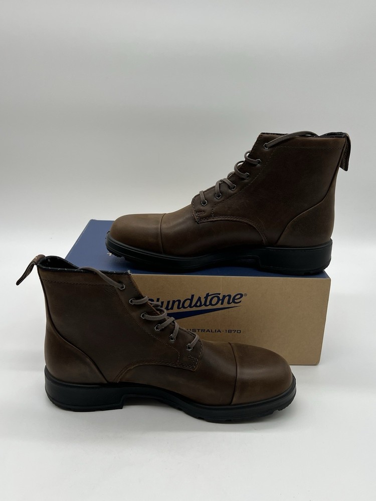 Blundstone 1935 Men's Antique Brown Leather Cap Toe Ankle Boot UK12 US13