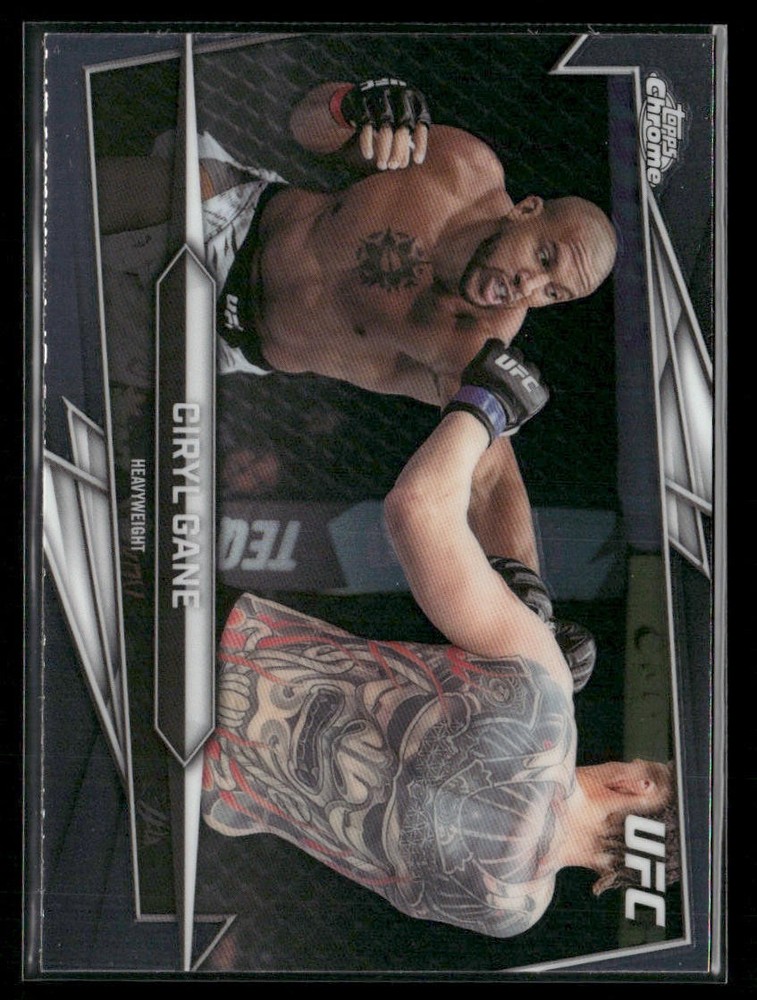 Ciryl Gane 2026 Topps Chrome UFC #18 MMA/UFC