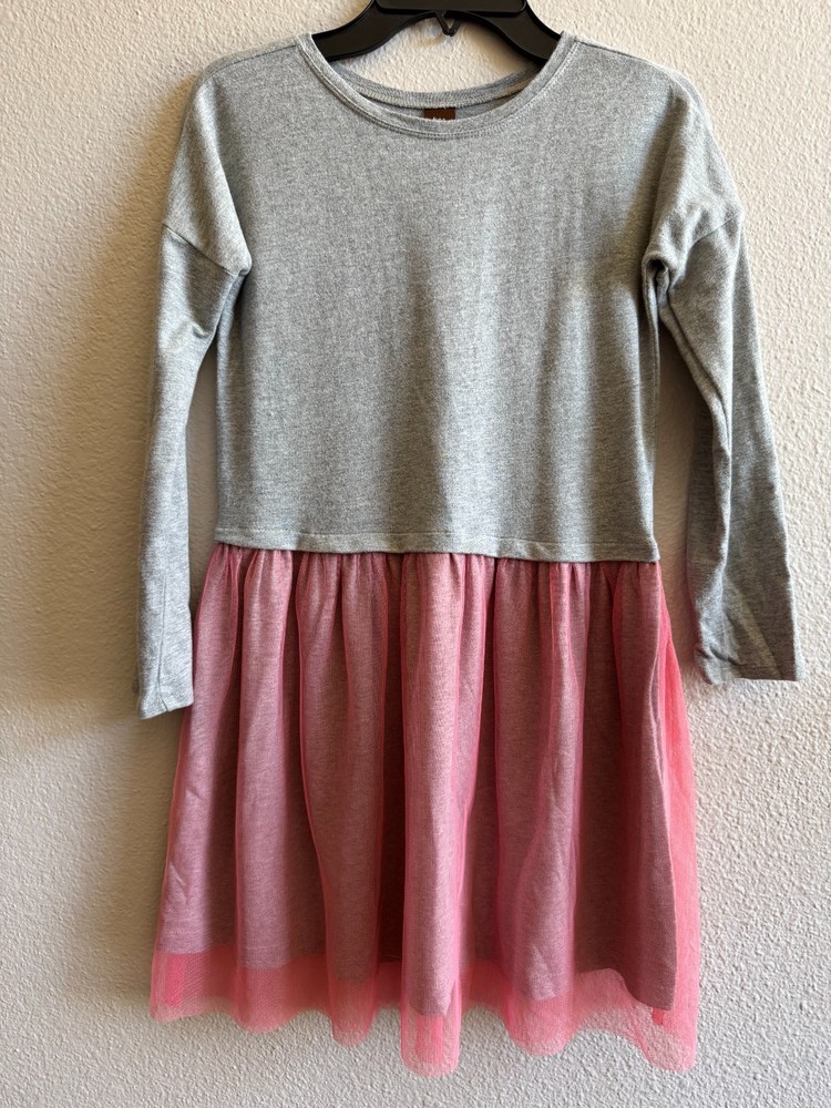 Kawaii Tulle Dress Tea Collection Girls Size 8 Pink Tutu Dance Easter EUC