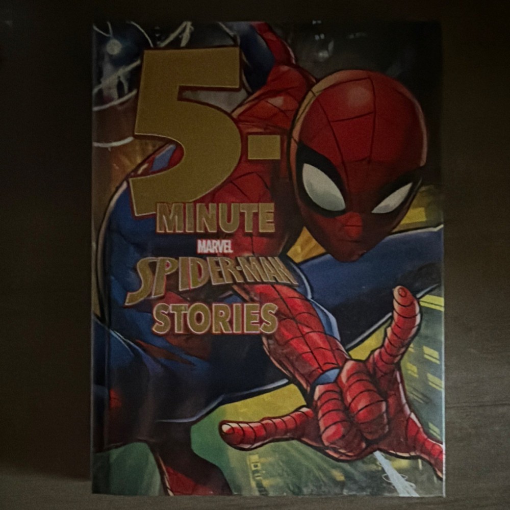 Marvel 5-Minute Spider-Man Stories Hardcover Illustrated Ages 4-8 Superheroes