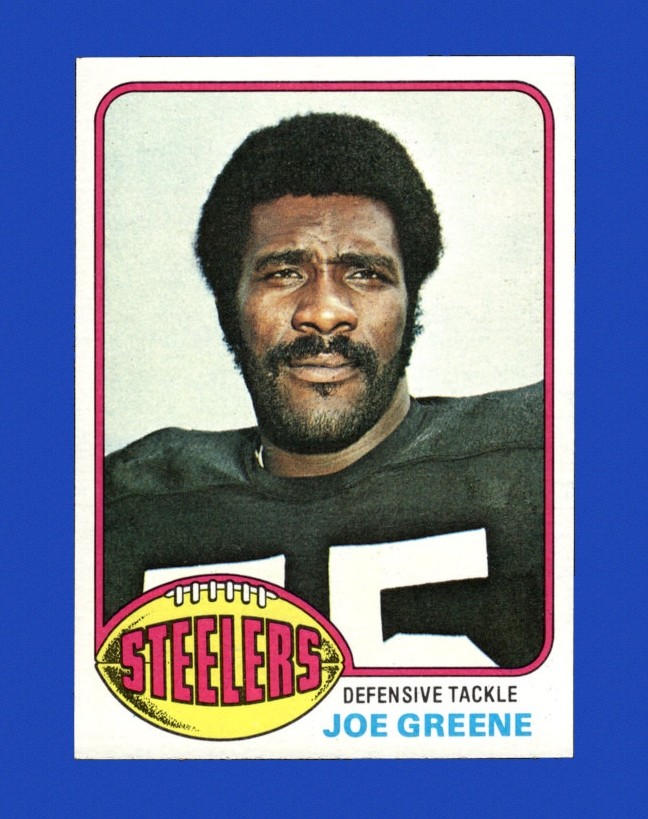 1976 Topps Set-Break #245 Joe Greene NR-MINT *GMCARDS*Consign with Greg Morris Cards