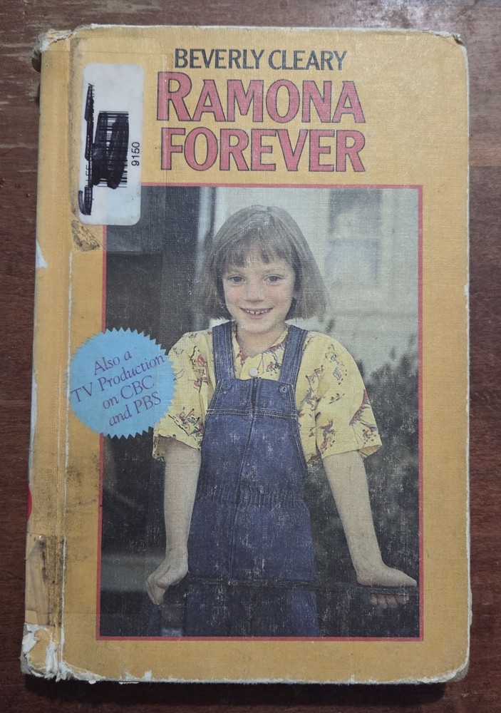 Ramona Forever by Beverly Cleary 1984 Discarded Library Book