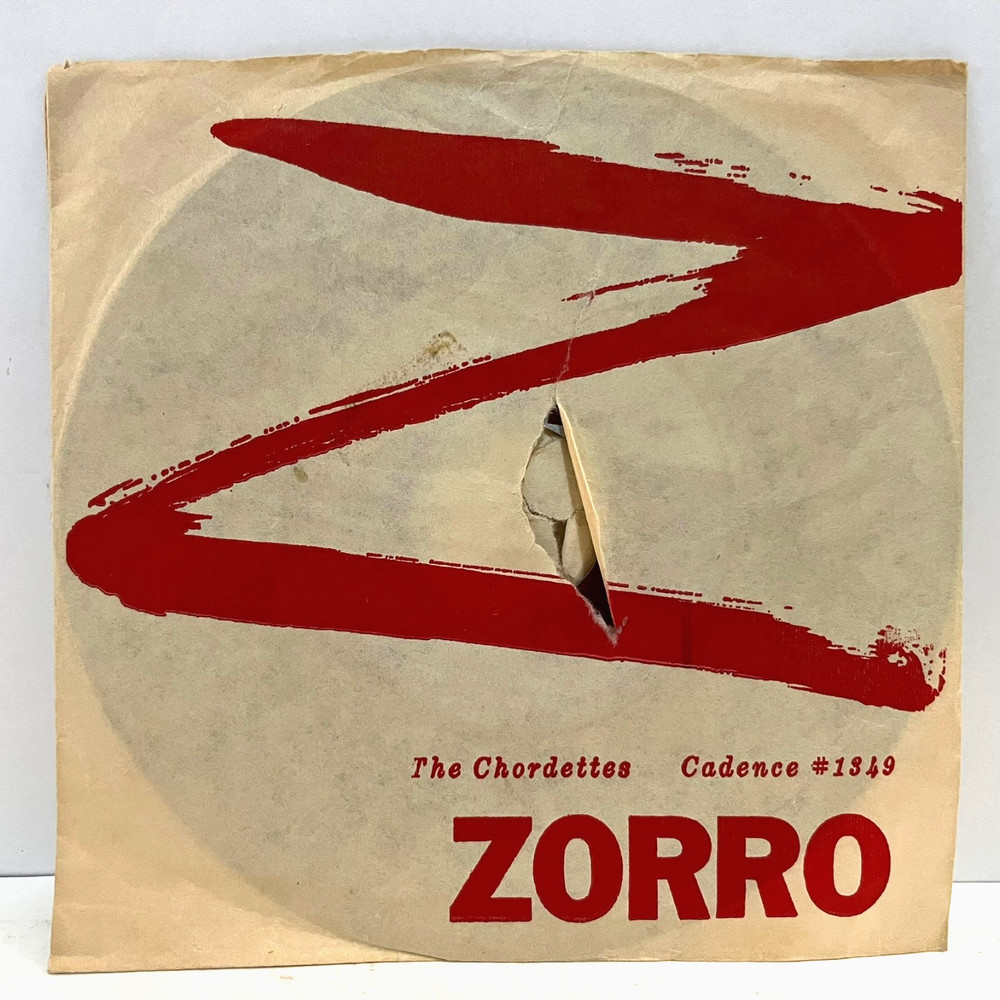 THE CHORDETTES - Zorro / Love Is A Two Way (1958) - 7