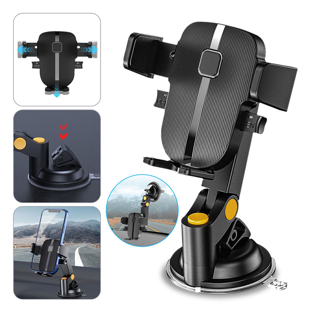 360° Adjustable Car Dashboard Mount Holder Stand Bracket For Mobile Phone GPS