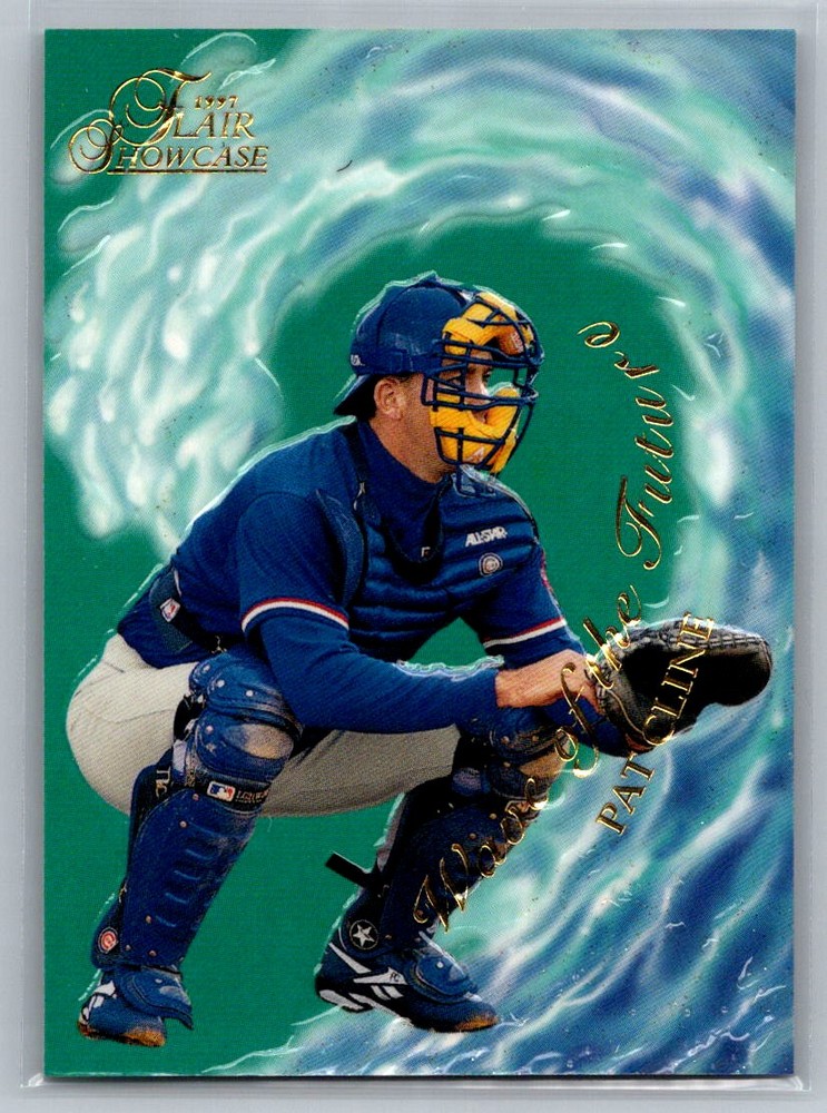 1997 Flair Showcase Wave Pat Cline Chicago Cubs #5 Baseball Card