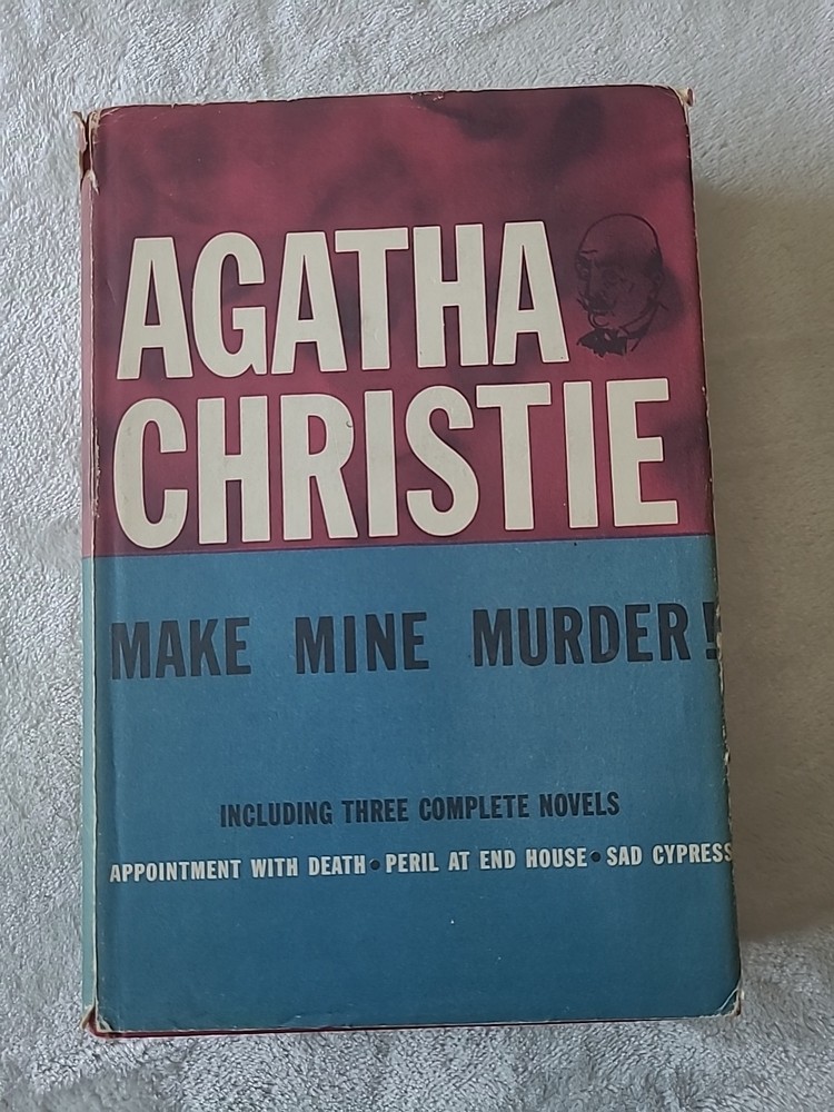 MAKE MINE MURDER -  Agatha Christie  - 1st HCDJ 1962 - Poirot -