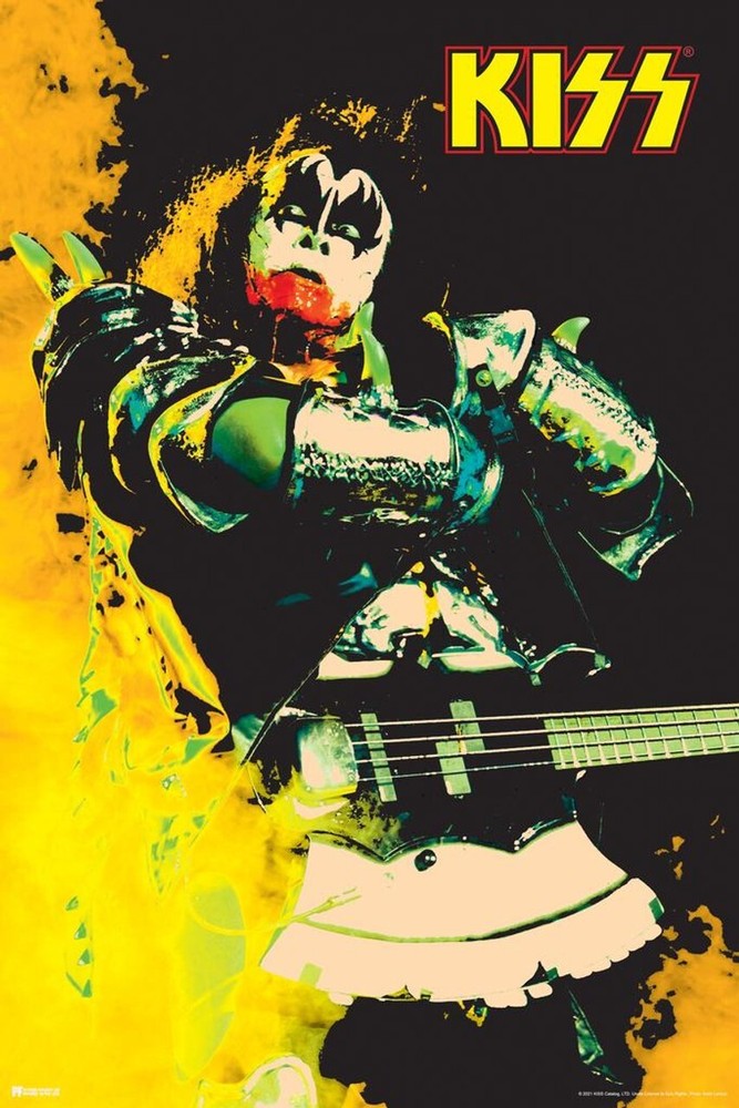 Kiss Band Demon Smoke Blood Vintage 70s Heavy Metal Merchandise