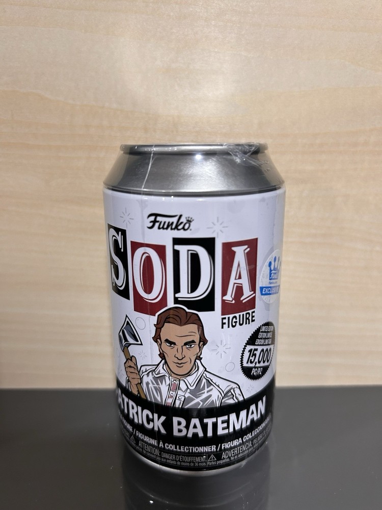 Funko Soda Patrick Bateman Sealed Chance Of Chase Funko Shop Exclusive VAULTED
