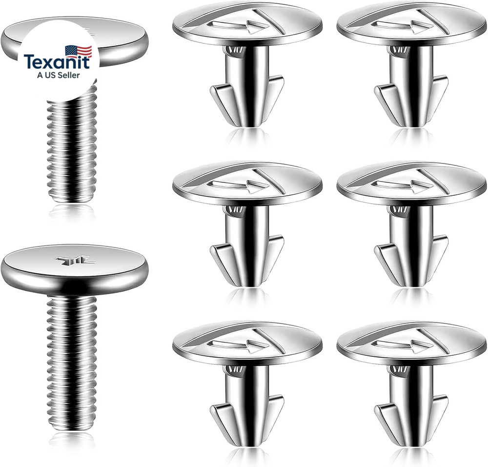 8PCS Lower Engine Cover Splash Shield Clips Skid Plate Screws for Honda Civic Ac