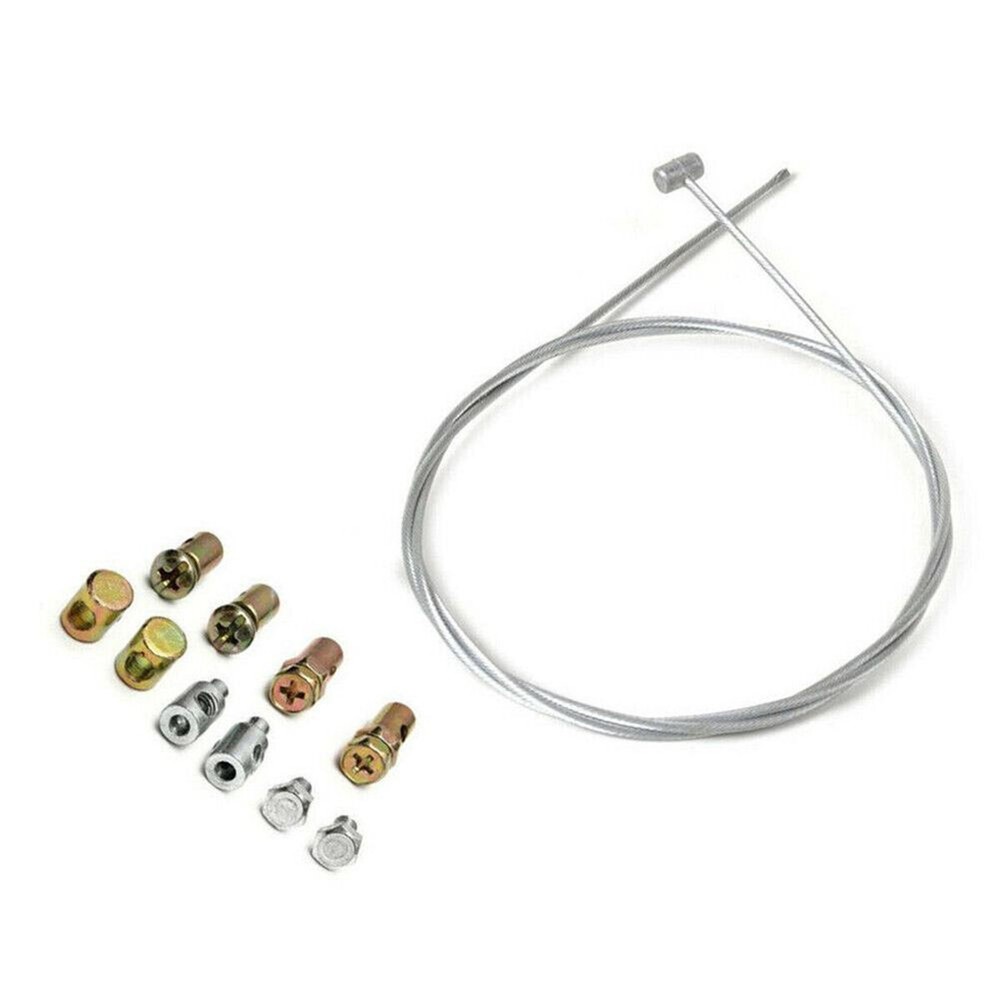 Motorcycle Cable Repair Kit For Clutch Throttle Brake Emergency Cable W/Screws