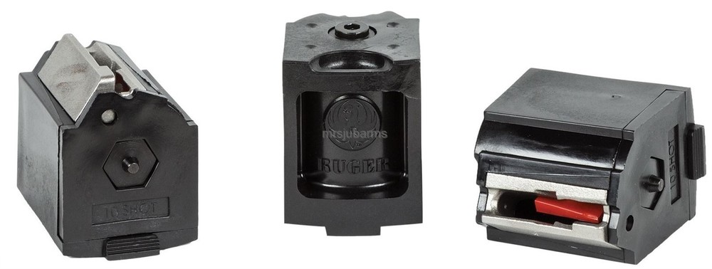 Ruger 10/22 BX-1 22LR 10 Round Magazine Black 3 Pack 10rd Mag 90451 Factory OEM