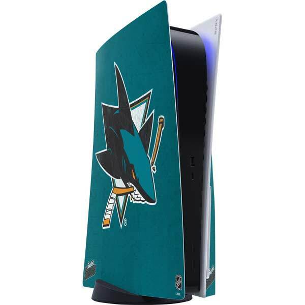 NHL San Jose Sharks PS5 Console Skin - San Jose Sharks Distressed