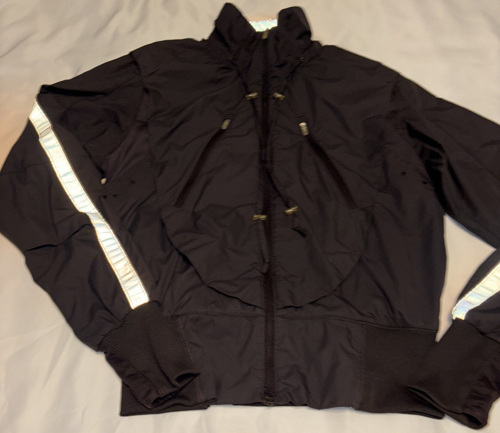 Vtg 2005 adidas by Stella McCartney Track Jacket Black Women's Size 36 (XS/S)