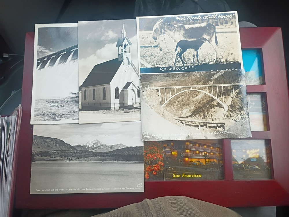 Lot Of 200 Postcards  1917 Era Blank Or Used And Stamped Collection Great Cond