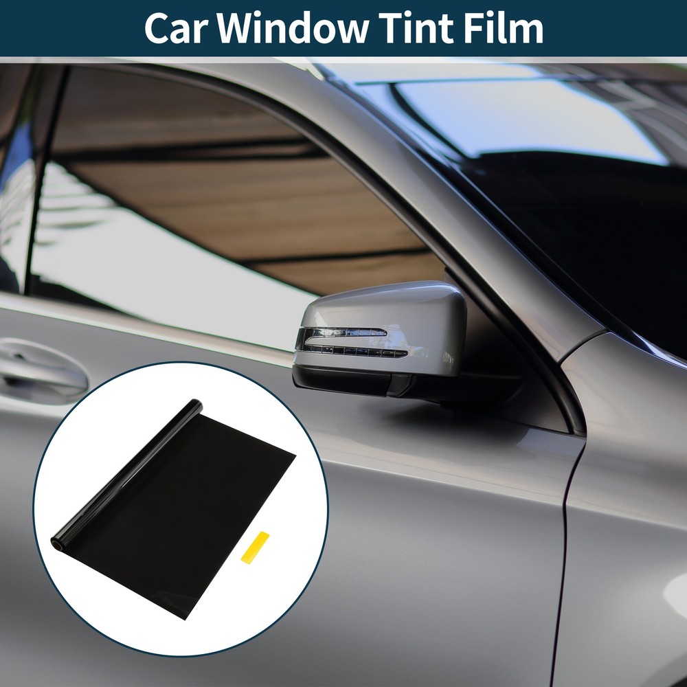 High-Performance Nano Ceramic Car Tint 5ft x 30in 18% VLT 75% UVR Chrome Gray