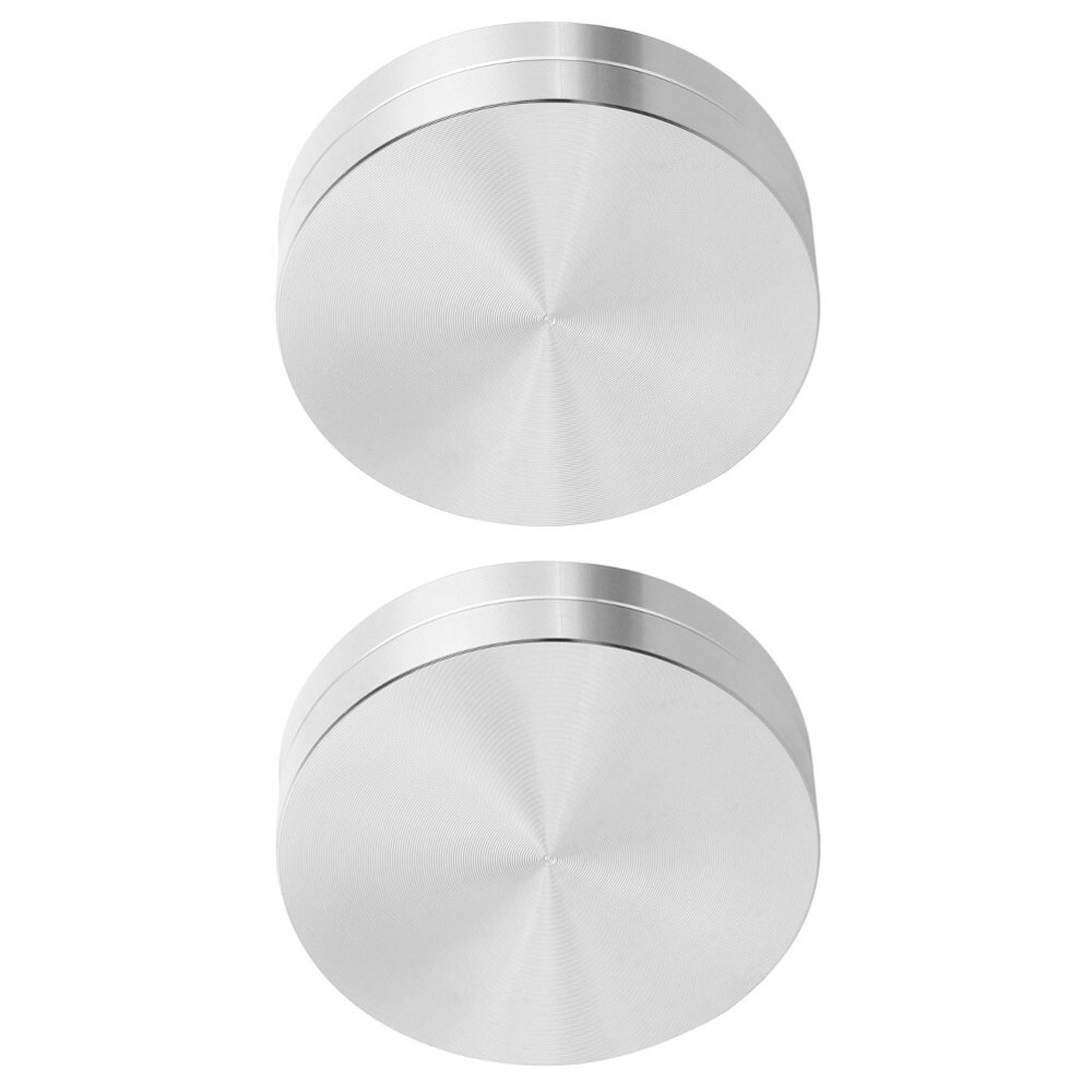 2PCS Metal Turntable Bearing Swivel Base for TV Stand Rotating Stand