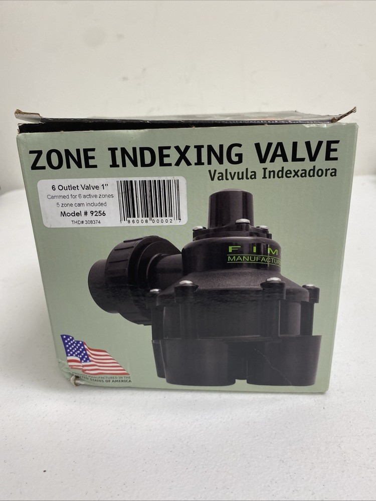 FIMCO Manufacturing Inc. 1” 6 Outlet Mini Indexing Valve with 5 and 6 Zone Cams