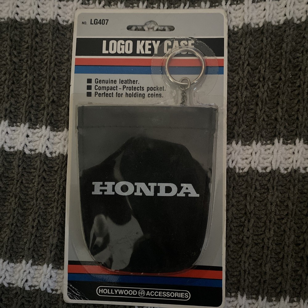 Hollywood Accessories Honda Logo Key Case Genuine Leather LG407