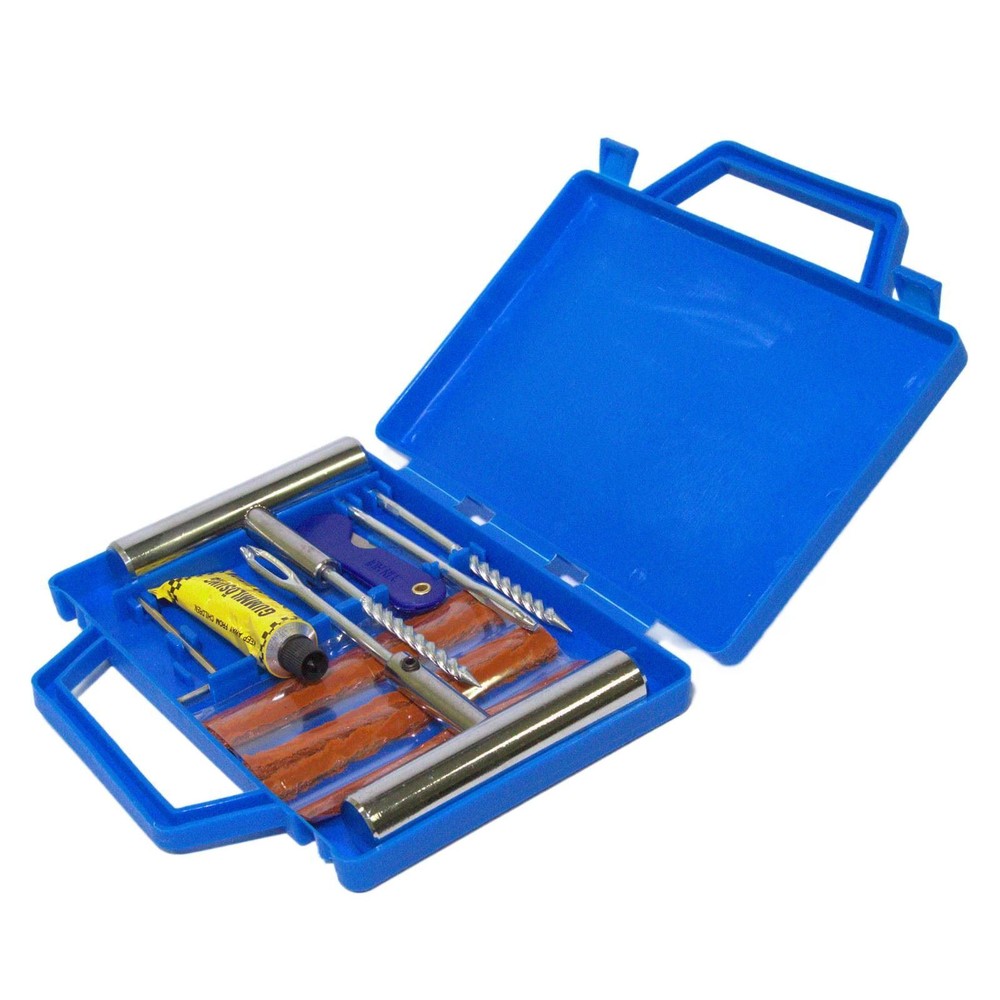 Puncture Emergency Motorcycle Puncture Repair Kit With Carry Case