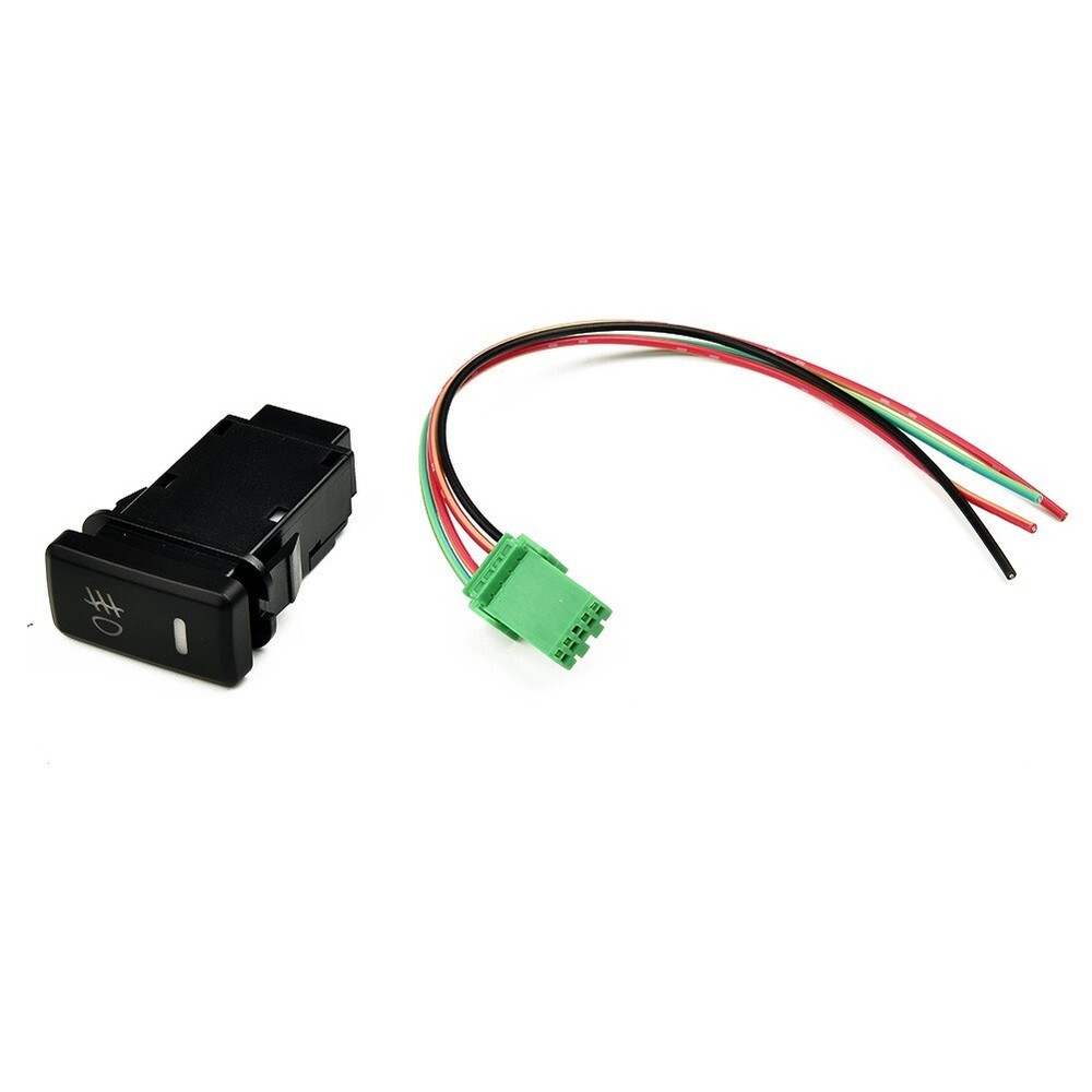 12V Toyota Factory-Style Fog Light Push Button Switch for Cars