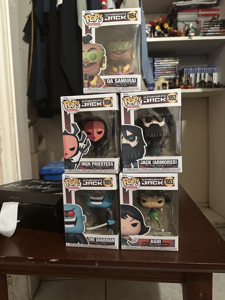 Samurai Jack Funko Collection  1052 1053 1054 1055 1056