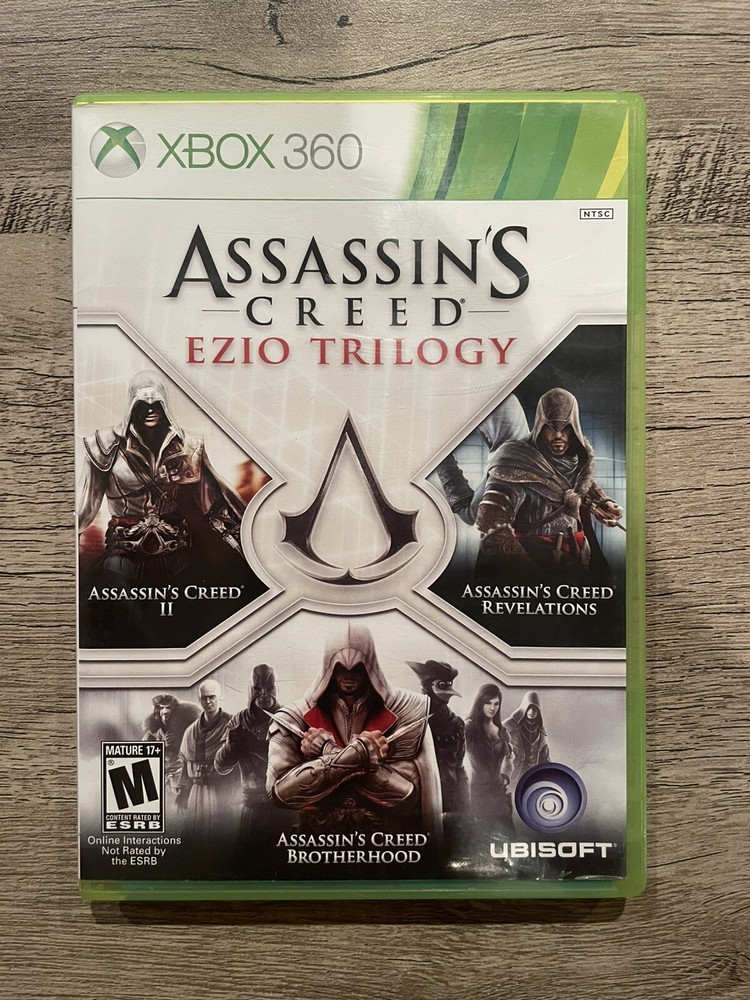 Assassin's Creed: Ezio Trilogy; Boxed (Microsoft Xbox 360, 2013)