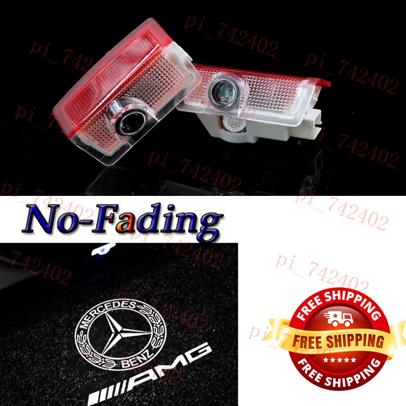 2pcs Car LED Door Projector Light For W176 W177 W205 W213 X156 X253