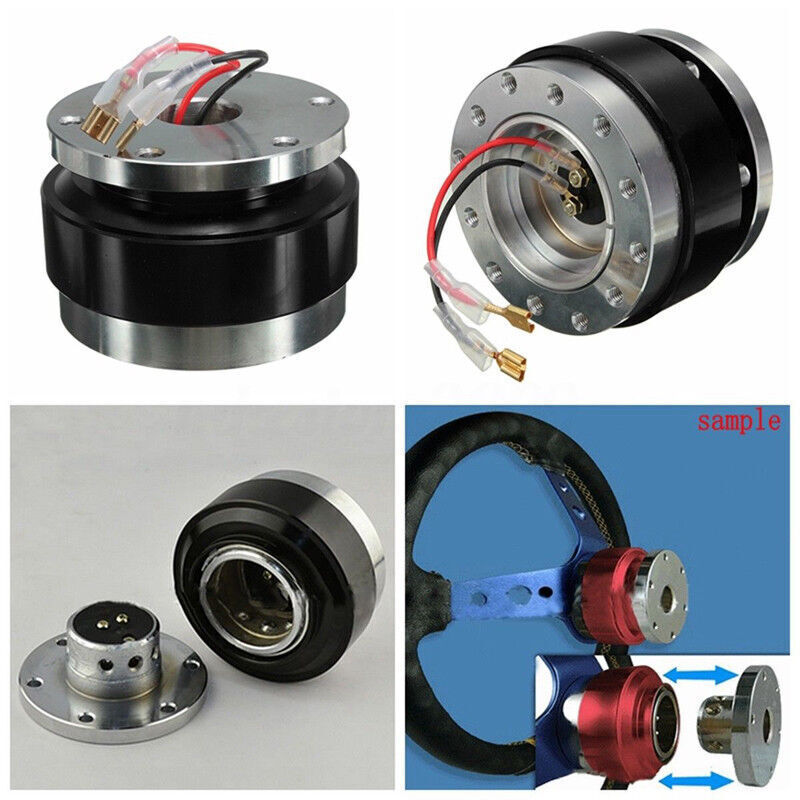 6-Hole Quick Release Steering Wheel Hub Adapter for US Cars
