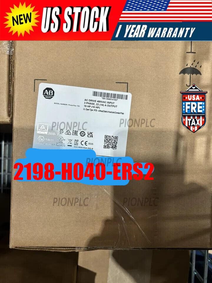 Sealed Allen Bradley 2198-H040-ERS2 Kinetix 5500 SERVO DRIVE AB 2198-H040-ERS2