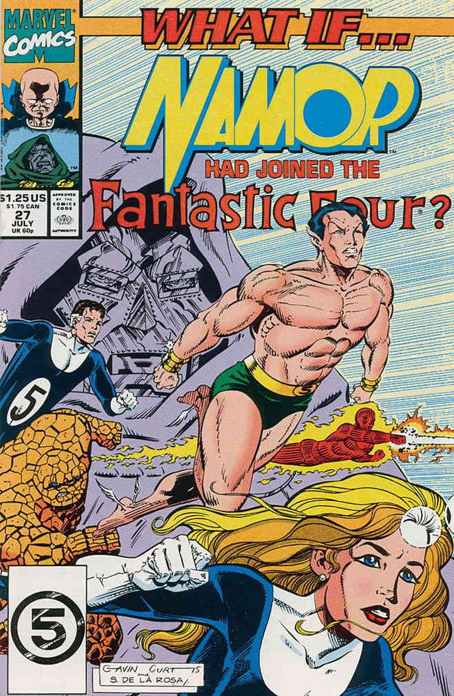 What If Vol 2 #27 FN Marvel Fantastic Four vs Namor the Sub-Mariner