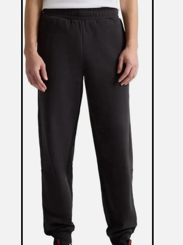 PUMA Men's Fleece Jogger Pants Black Size L