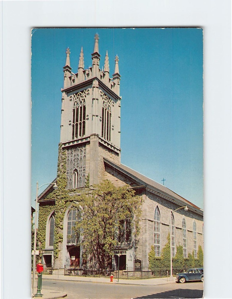 Postcard St. Pauls Episcopal Church Troy New York USA