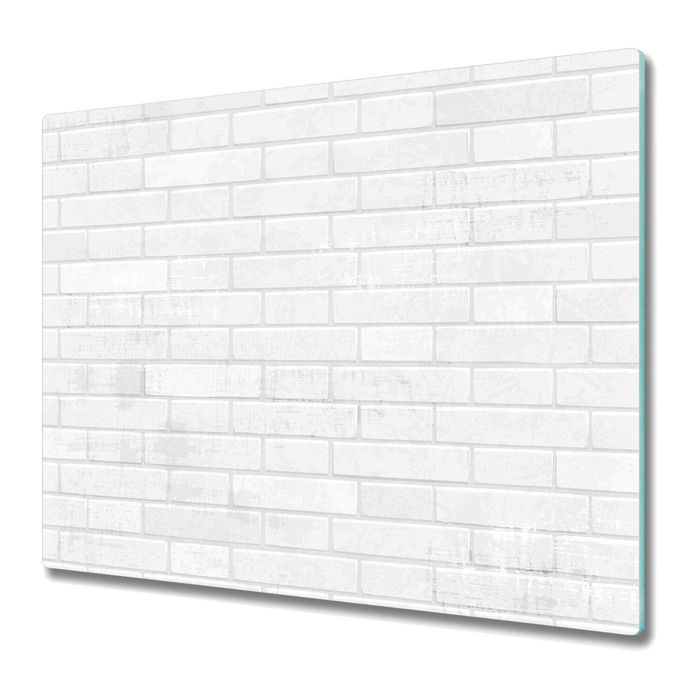 Glass Chopping Cutting Board Worktop Saver Stone natural stacked brick 60x52