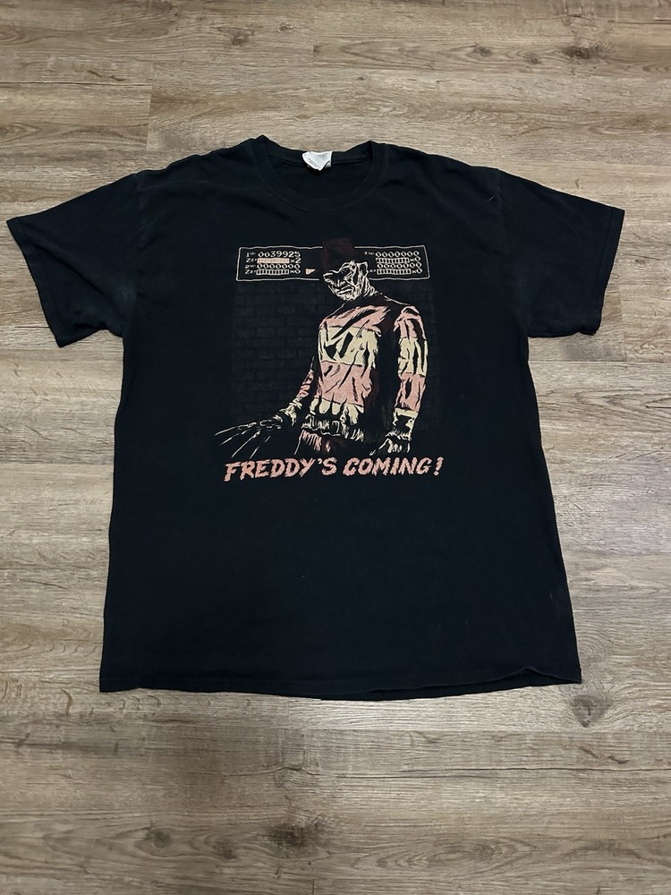 A Nightmare On Elm Street Freddy Krueger T-Shirt Men’s L Black