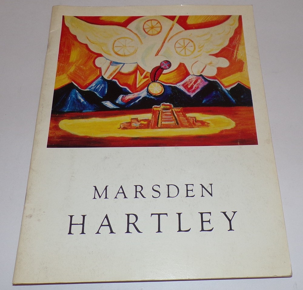 MARDSEN HARTLEY A Retrospective Exhibition 1969 Modernist Artist