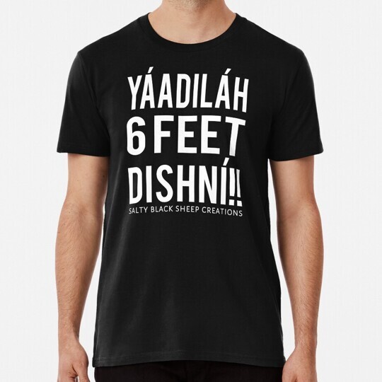 Yaadilah 6 Feet S to 5XL Made in the USA T-Shirt