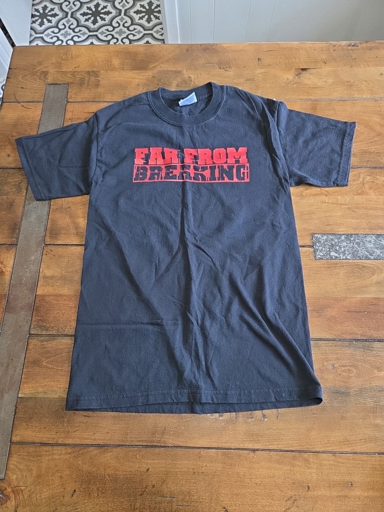 VTG Far From Breaking Shirt S Red Box Logo Youngblood Records FFB Hardcore